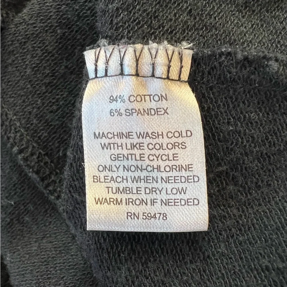 Mercer & Madison Black Dolman Sleeve Hoodie - Picture 8 of 9